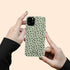 Spotted Dots Personalized Name iPhone Case